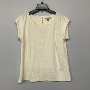 Roz & Ali Women Short Sleeve Blouse Top Shirt Size 1X Back Zip B179 -12